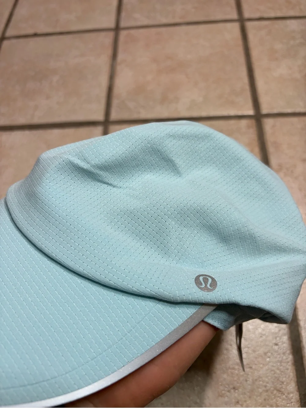 NWT Lululemon Fast & Free Running Hat *Woven Air (Foam Cloud) Size L/XL